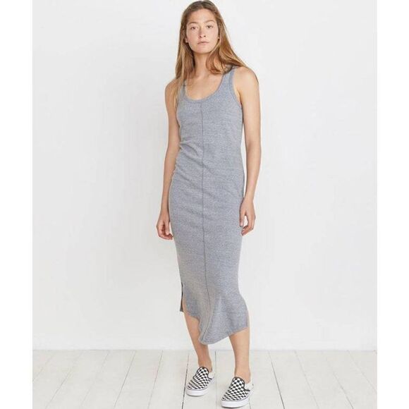 Marine Layer Angie Gray Maxi Tank Top Dress Size XS.
Armpit to armpit 16.5"
Wais - Picture 1 of 10